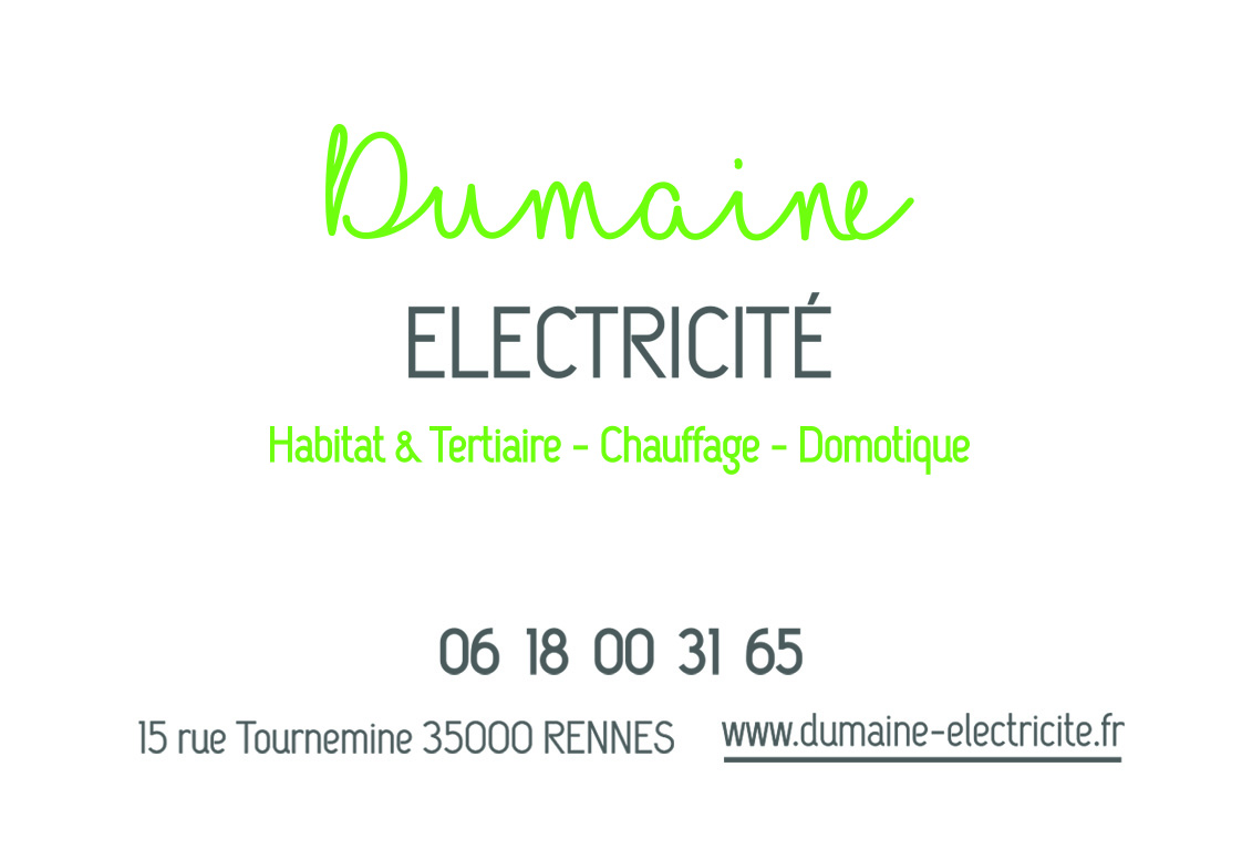 Logo de Dumaine Electricité