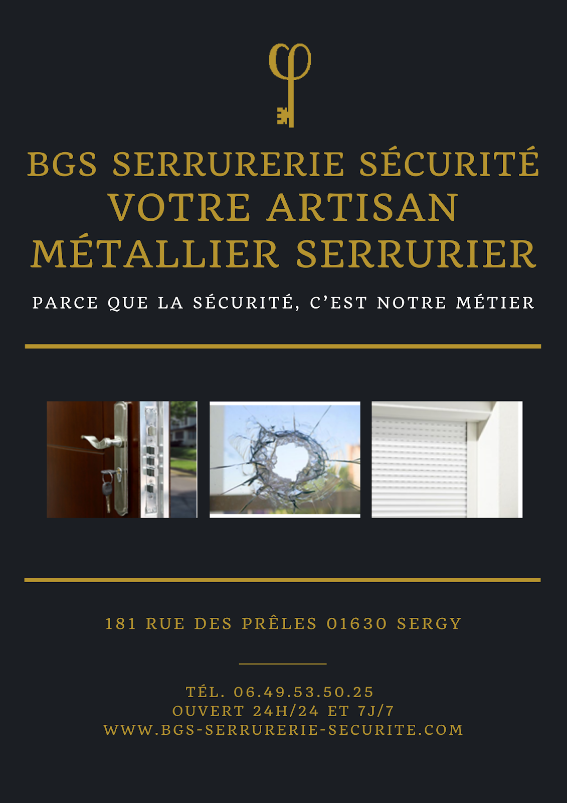 Logo de BGS Serrurerie Sécurité